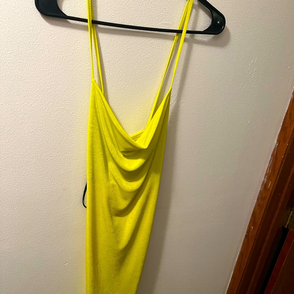 Yellow/green dress